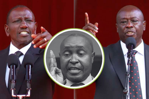 William Ruto and Rigathi Gachagua