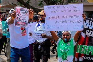 Teacher protest