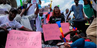 Teacher protest