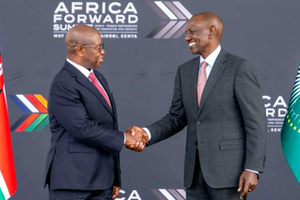 William Ruto and Julius Maada Bio