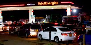Petrol station