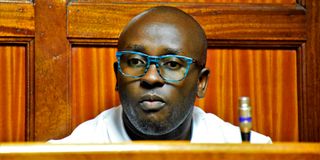 Jackson Kihara Gachucha gachagua in court