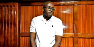 Jackson Kihara Gachucha gachagua in court