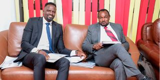McDonald Mariga and Dan Shikanda