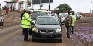 Police check