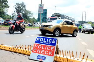 Police check point