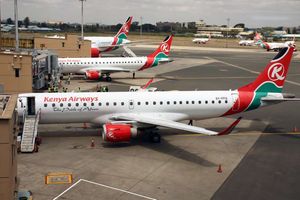 Kenya Airways planes