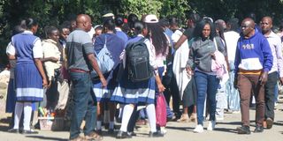 Moi Forces Senior School Lanet closed 