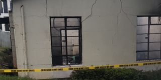 matress store that was burnt down by students at Alliance High School