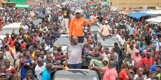 Linda Mwananchi Kisumu Rally