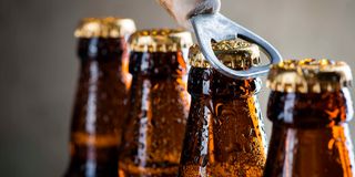 Beer bottles