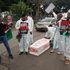 Ebola protest