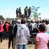 Ebola protest