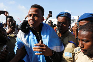 Somali referee Omar Abdulkadir Artan