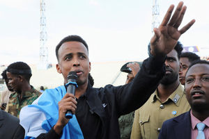 Somali referee Omar Abdulkadir Artan