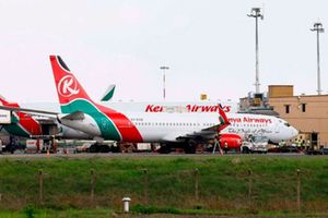 Kenya Airways planes