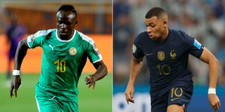 Sadio Mane and Kylian Mbappe