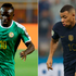 Sadio Mane and Kylian Mbappe
