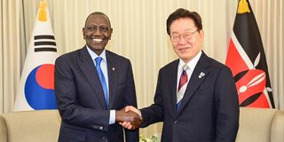 President Ruto and Korean counterpart