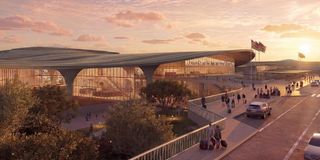 Design renders of what JKIA will look like after the airport is upgraded. 