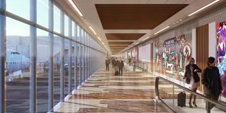 Design renders of what JKIA will look like after the airport is upgraded. 
