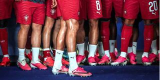 Pink boots 