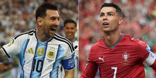 Lionel Messi and Cristiano Ronaldo