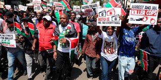 Protesters