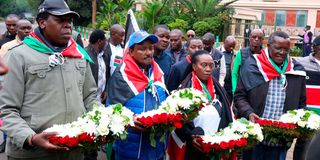 Opposition leaders