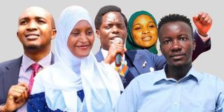 Morara Kebaso, Hanifa Adan, Kasmuel McOure, Shakira Wafula