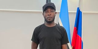Vincent Awiti, a Kenyan who survived the Russia–Ukraine war