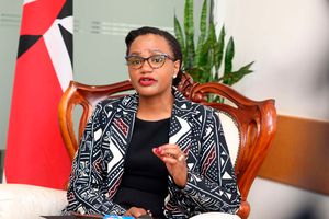 Principal Secretary for the State Department for Diaspora Affairs Roseline Njogu