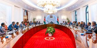  Cabinet meeting