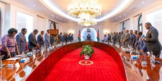 Cabinet meeting