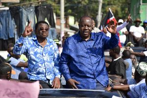 Fred Matiang’i and James Orengo