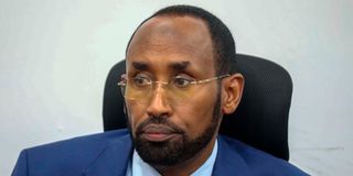 Mandera Governor Mohamed Adan Khalif