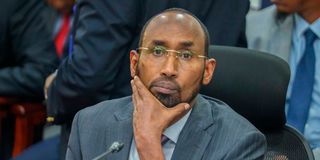 Mandera Governor Mohamed Adan Khalif