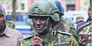 Nairobi Regional Police Commander Issa Mohamud