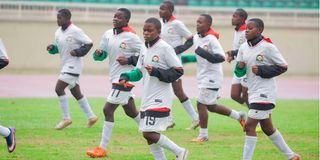 Kenya Under-17 players