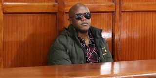Former KDF Major Peter Mugure 