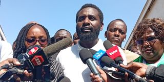 DCP candidate Kamau Ngotho ol kalou
