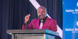 Principal Secretary for Labour and Skills Development Shadrack Mwadime