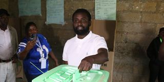 DCP's Ol Kalou by-election candidate, Sammy Waweru Ngotho