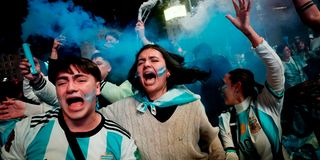 Argentina fans