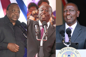 Ruto, Gachagua, Kindiki and Uhuru