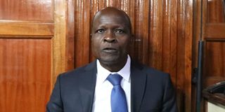 Okoth Obado in court guilty 