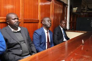 Okoth Obado in court guilty 