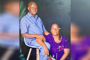 Benson Oketch and his wife, Christine Ouma