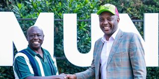 Irungu Kang'ata and Rigathi Gachagua