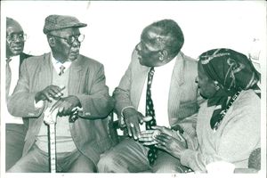 Kenneth Matiba and Oginga Odinga